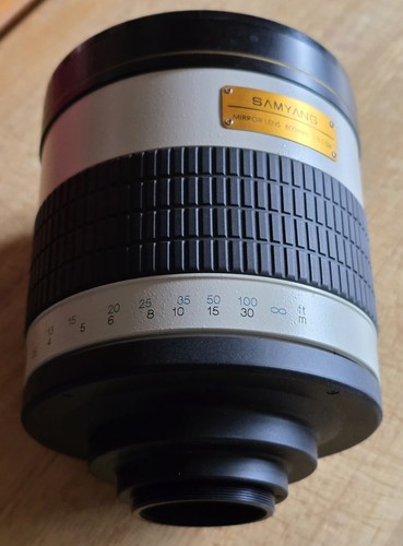 Samyang 800mm mirror - 800mm, f8