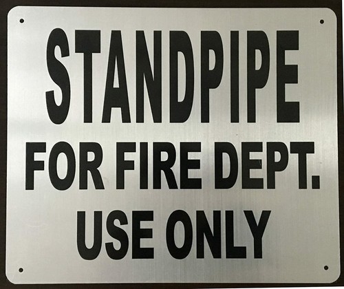 Standpipe for fire department - standpipe,