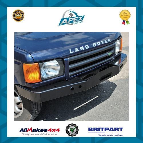 Heavy duty steel winch bumper - steel,