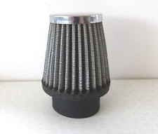 K&N Air Filter Chrome, UNIVERSAL PERFORMANCE Filter New Old Stock