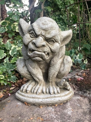 Stone garden grumpy - stone,