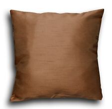 Cushion Covers Plain Faux Silk