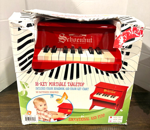 Vintage schoenhut red - vintage, 1822r