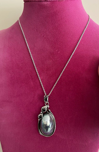 Yokov heller mabe pearl bezel - pearl,