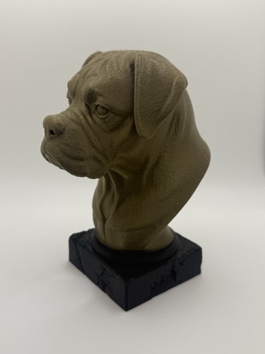 Boxer dog sculpture - , pet