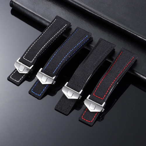Sailcloth nylon watch - watch, strap