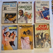 John Creasey lot of 6 inc