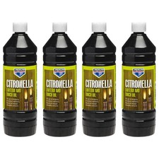 4x Bartoline Citron Lamp Oil