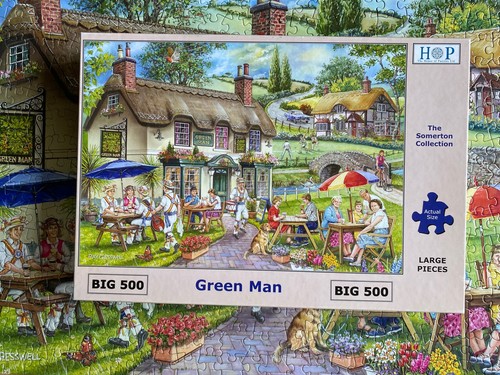 House puzzles big 500 large - house, of