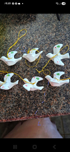 Set white ceramic - of,