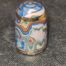 #272.  Stunning Agate Thimble