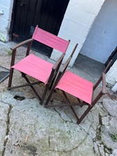 Pair vintage folding - of,