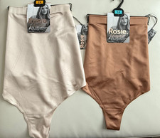 BNWT M&S Rosie @ Autograph firm control waist cincher thong - beige - tan