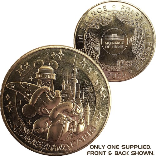 Disneyland paris gold coin - disneyland,
