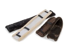 Shires Performance Supafleece Gp Girth Cover 24" or 38" BLACK BROWN NATURAL