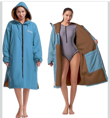 Waterproof adult changing robe - adult,