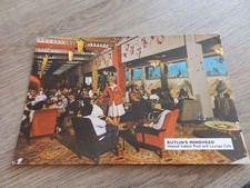 Postcard Butlin's Holiday Camp MINEHEAD Heated Indoor Pool and Lounge Cafe