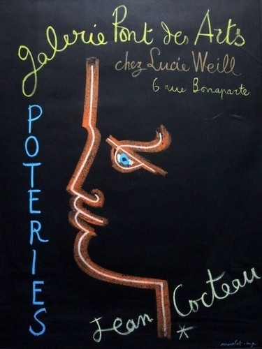 Jean cocteau mourlot - cocteau,