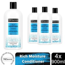 Tresemme Moisture Rich Conditioner Created for Daily Use, Pack of 4, 900ml