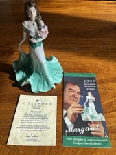 Coleport Figurine Margaret 1997 Vintage Collectable Figurine - No Box