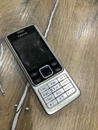 Nokia 6300 silver mobile phone - nokia,