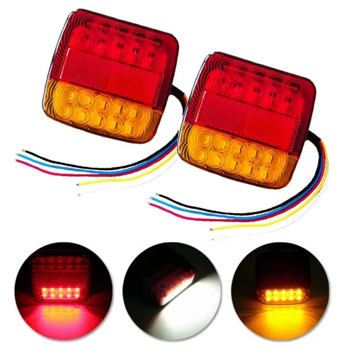 2pc 12v led rear tail - rear, lights