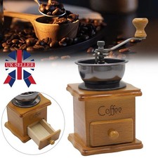 Manual coffee grinder wooden - grinder,