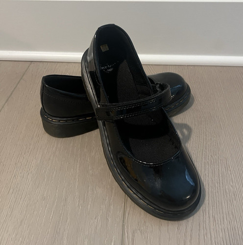 Martens black patent - dr.,