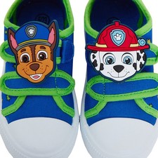 Boys Paw Patrol Canvas Pumps