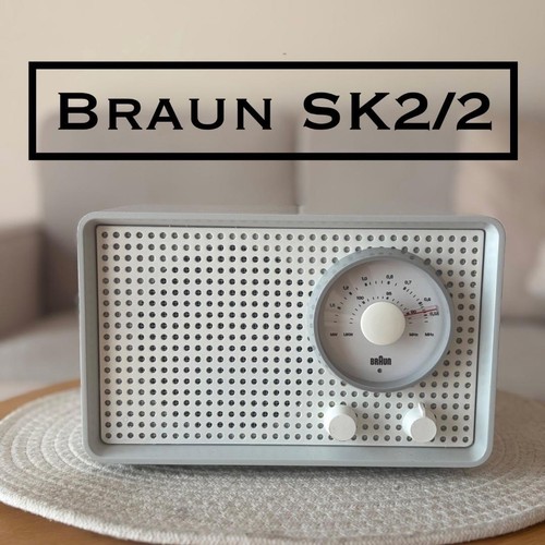 Braun sk2 vintage tube - sk2-2, radio