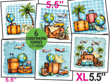 Travel Themed Cardmaking Card