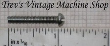 3BA round head slotted screws - zinc plated steel BZP - 3/8in to 1in long