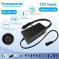 12V DC Car Charger for 36V - 42V 4 pin Yamaha Battery Haibike S / X duro e-bike