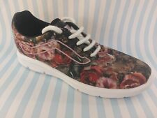 NEW VANS Ultracush Lite Floral Laceup Trainers Shoes Womens Girls Size 3 