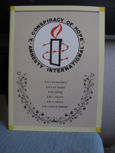 Amnesty international 1986 - u2,