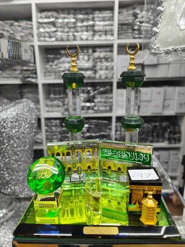 Crystal glass makkah mecca - crystal,