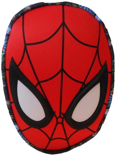 Spiderman moulded mask - spiderman, pencil