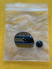 Ayrton Senna Helmet Enamel Pin