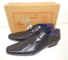 Mens black leather - leather, shoes