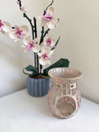 Yankee candle pink mosaic wax - pink,