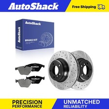 Front Drilled Slotted Brake