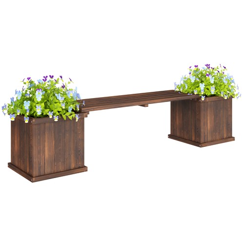 Outsunny wooden garden - wooden, planter