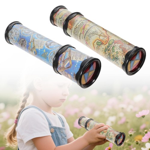 Rotating plastic kaleidoscope - plastic,
