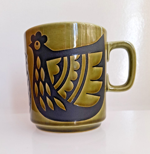 Vintage hornsea chicken coffee - vintage,