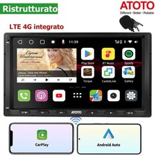 ATOTO S8 Android Car Stereo 4+32GB 7" 2DIN GPS RDS Wireless Android Auto&CarPlay