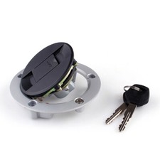 Tan Fuel Gas Cap Lock Key For