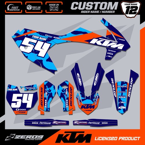 Ktm motocross graphics - motocross,
