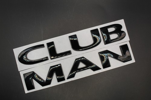 Metal gloss black clubman - gloss,