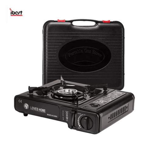Portable single burner gas - burner,