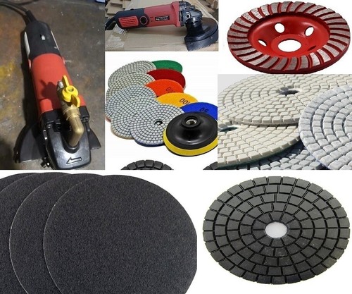 Wet polisher grinder - polisher,